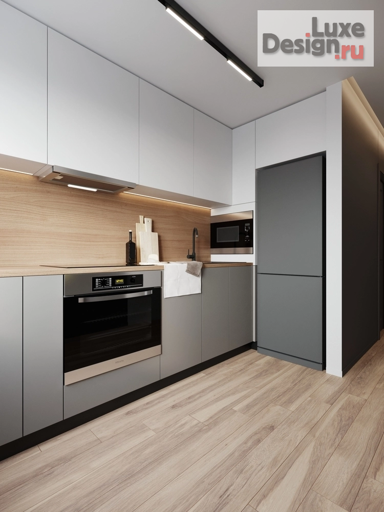 Дизайн интерьера кухни "Дизайн интерьера квартиры "Кухня// Дизайн студия Льва Терехова"" (фото 4)