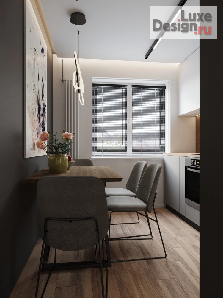 Дизайн интерьера кухни "Дизайн интерьера квартиры "Кухня// Дизайн студия Льва Терехова"" (фото 5)