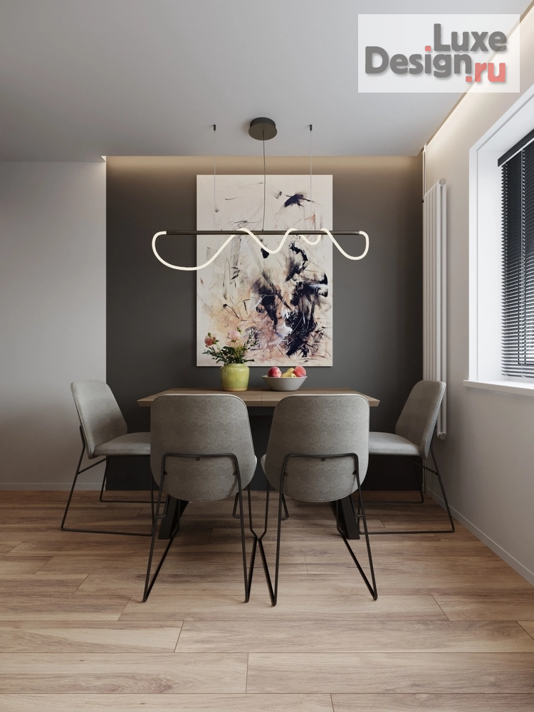 Дизайн интерьера кухни "Дизайн интерьера квартиры "Кухня// Дизайн студия Льва Терехова"" (фото 6)