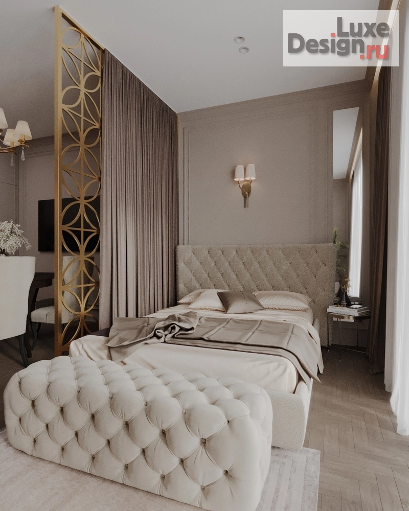 Дизайн интерьера апартаментов "Дизайн интерьера апартаментов Гостиная - Кухня// Дизайн студия Льва Терехова" (фото 1)