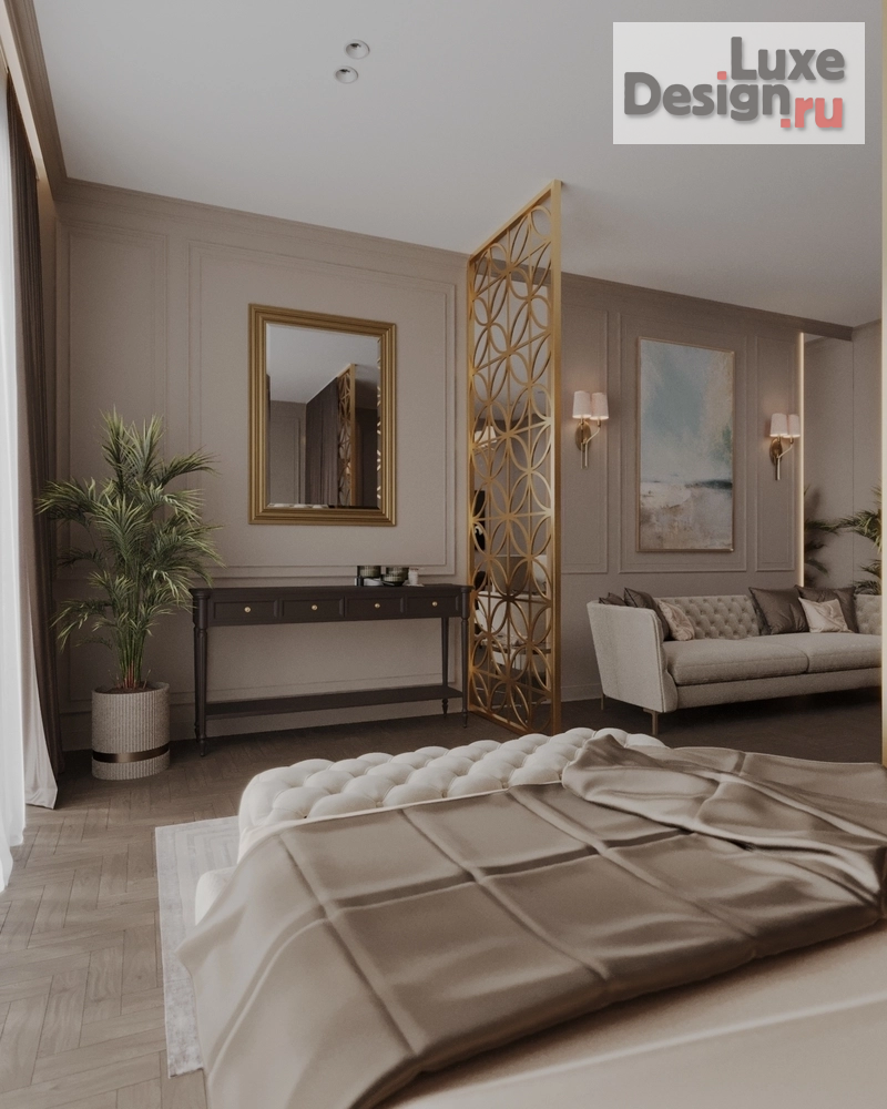 Дизайн интерьера апартаментов "Дизайн интерьера апартаментов Гостиная - Кухня// Дизайн студия Льва Терехова" (фото 2)