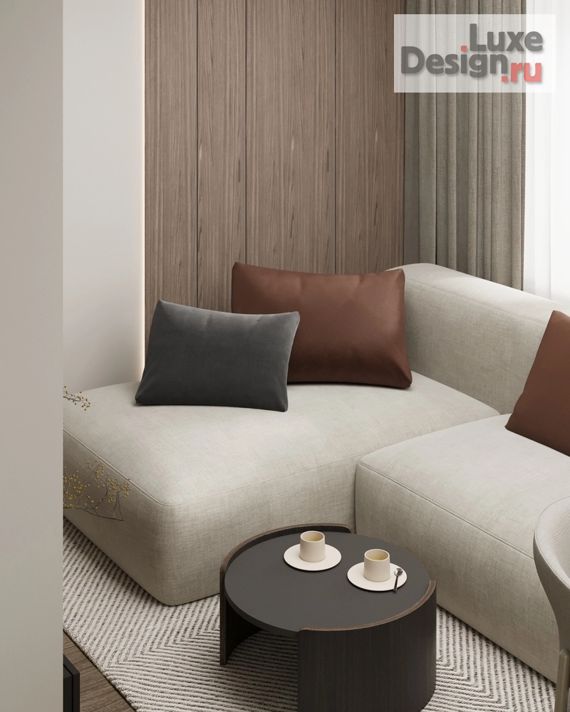 Дизайн интерьера двухкомнатной квартиры "Дизайн интерьера квартиры Гостиная - Кухня// Дизайн студия Льва Терехова" (фото 8)