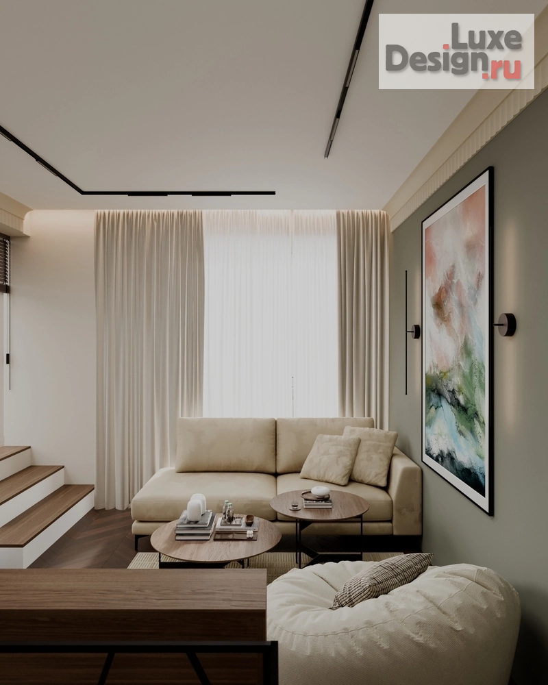 Дизайн интерьера кабинета "Дизайн интерьера квартиры "Кабинет // Дизайн студия Льва Терехова"" (фото 2)