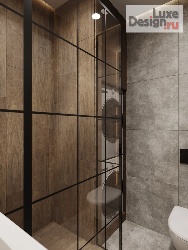 дизайн интерьера санузла "Дизайн интерьера квартиры "Санузел // Дизайн студия Льва Терехова"" (фото 3)
