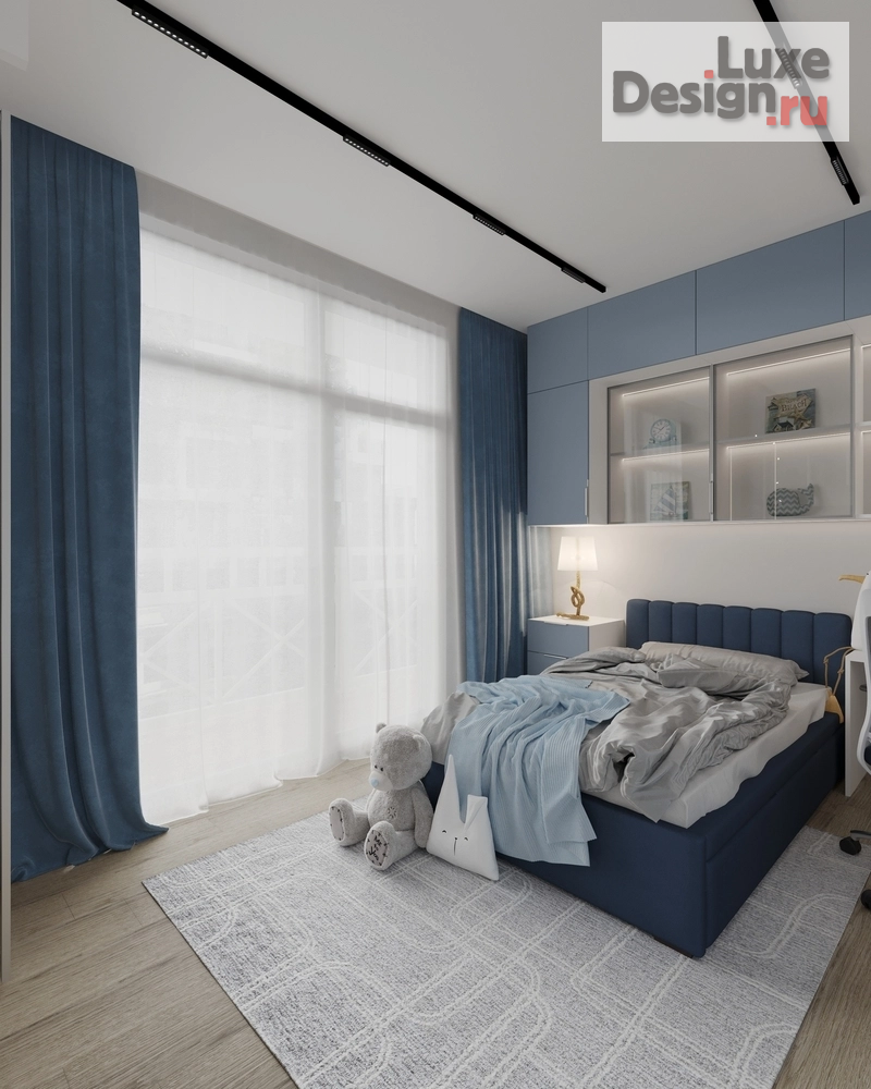 Дизайн интерьера детской "Дизайн интерьера квартиры "Детская // Дизайн студия Льва Терехова"" (фото 2)