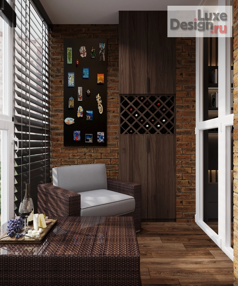 Дизайн интерьера квартиры "Комната главы семьи // Дизайн студия Льва Терехова" (фото 7)