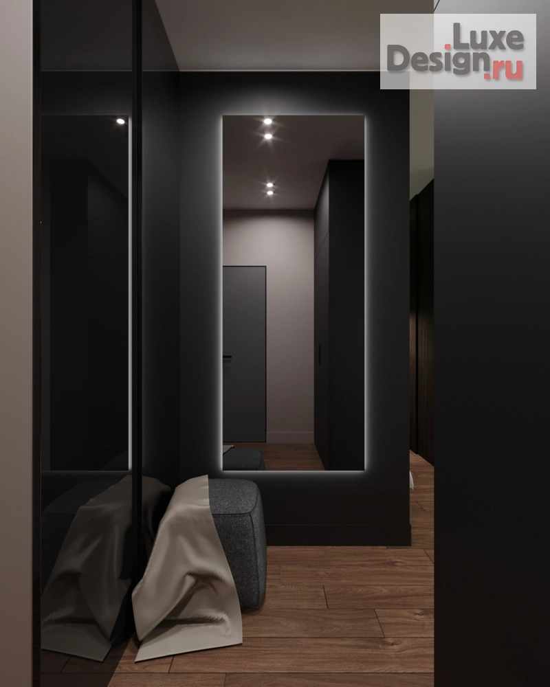 Дизайн интерьера однокомнатной квартиры "Дизайн интерьера однокомнатной квартиры  // Дизайн студия Льва Терехова""" (фото 11)