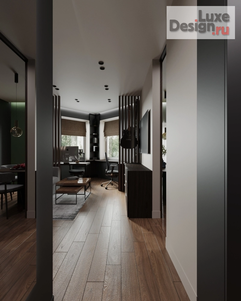 Дизайн интерьера однокомнатной квартиры "Дизайн интерьера однокомнатной квартиры  // Дизайн студия Льва Терехова""" (фото 5)