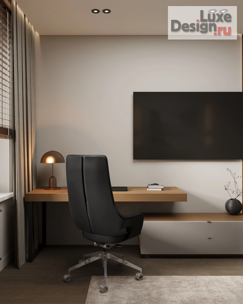 Дизайн интерьера двухкомнатной квартиры "Дизайн интерьера квартиры Гостевая// Дизайн студия Льва Терехова" (фото 7)