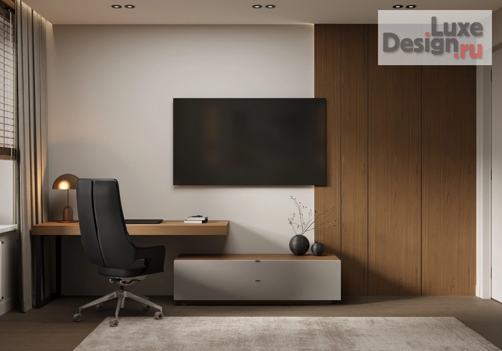 Дизайн интерьера двухкомнатной квартиры "Дизайн интерьера квартиры Гостевая// Дизайн студия Льва Терехова" (фото 1)