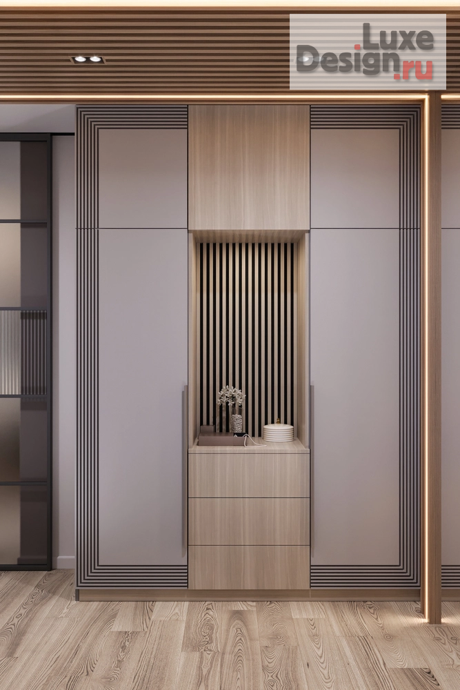 Дизайн интерьера двухкомнатной квартиры "Дизайн интерьера квартиры "Дизайн интерьера квартиры "Холл // Дизайн студия Льва Терехова""" (фото 1)
