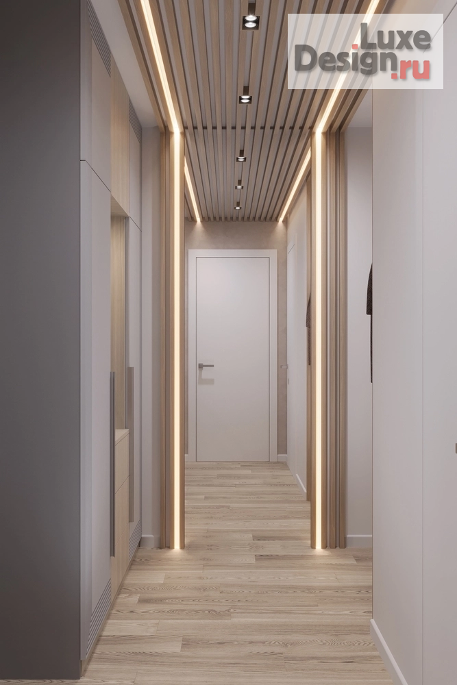 Дизайн интерьера двухкомнатной квартиры "Дизайн интерьера квартиры "Дизайн интерьера квартиры "Холл // Дизайн студия Льва Терехова""" (фото 2)
