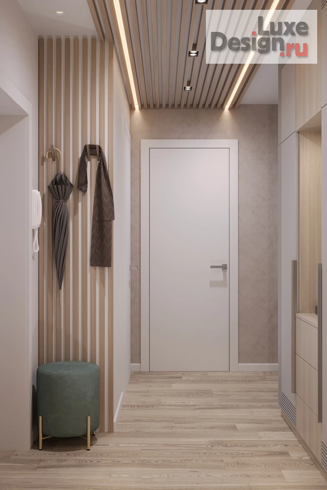 Дизайн интерьера двухкомнатной квартиры "Дизайн интерьера квартиры "Дизайн интерьера квартиры "Холл // Дизайн студия Льва Терехова""" (фото 3)
