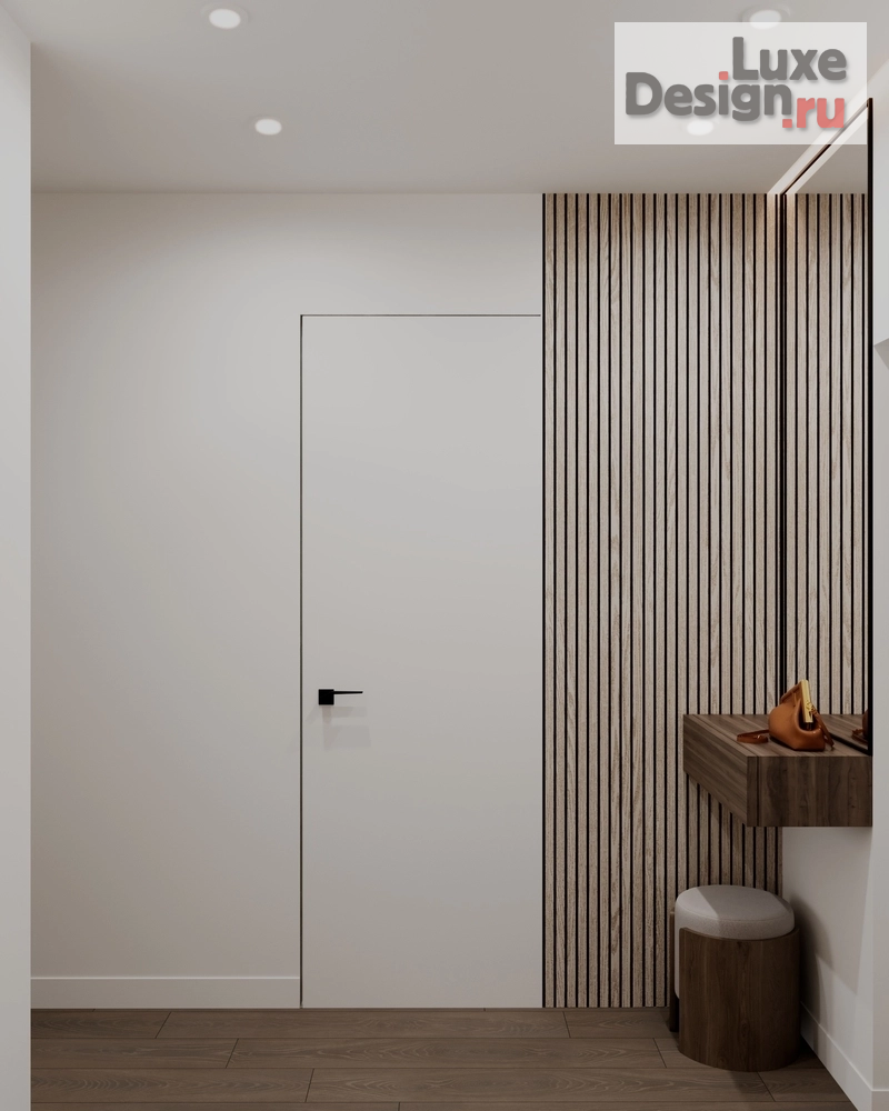 Дизайн интерьера однокомнатной квартиры "Дизайн интерьера квартиры Прихожая// Дизайн студия Льва Терехова" (фото 4)