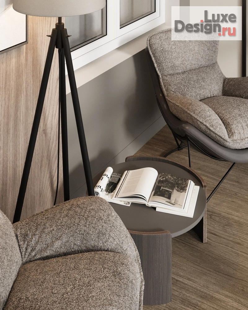 Дизайн интерьера лоджии "Дизайн интерьера квартиры "Лоджия // Дизайн студия Льва Терехова"" (фото 2)