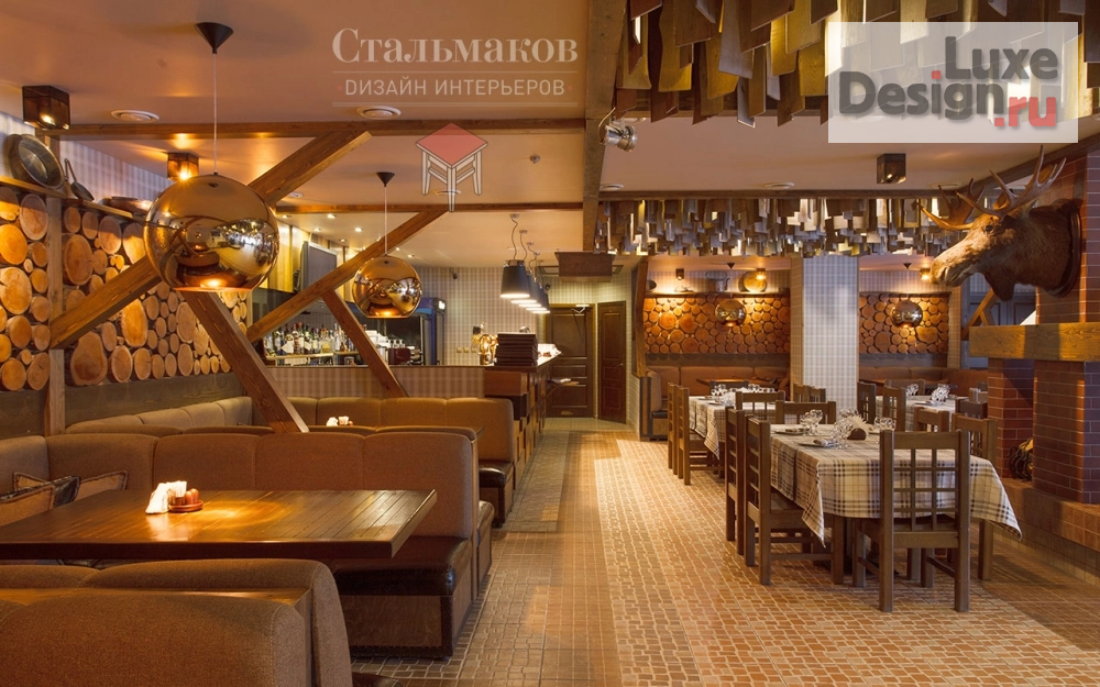 Дизайн интерьера ресторана "Ресторан «Шале»" (фото 5)