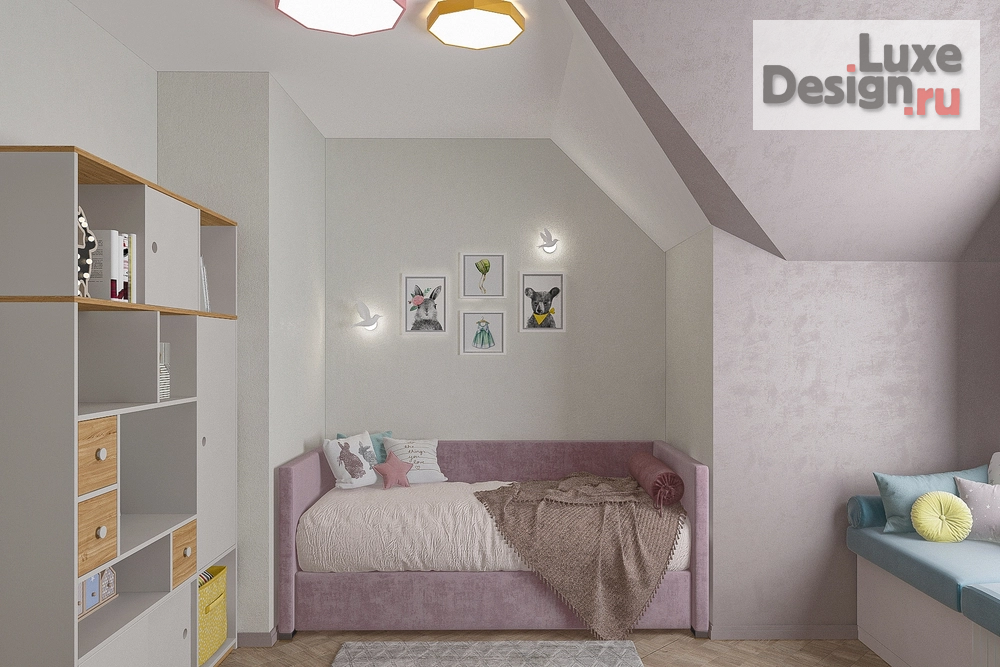 Дизайн интерьера коттеджа "Дом в п.Заостровье. Приватная зона" (фото 5)