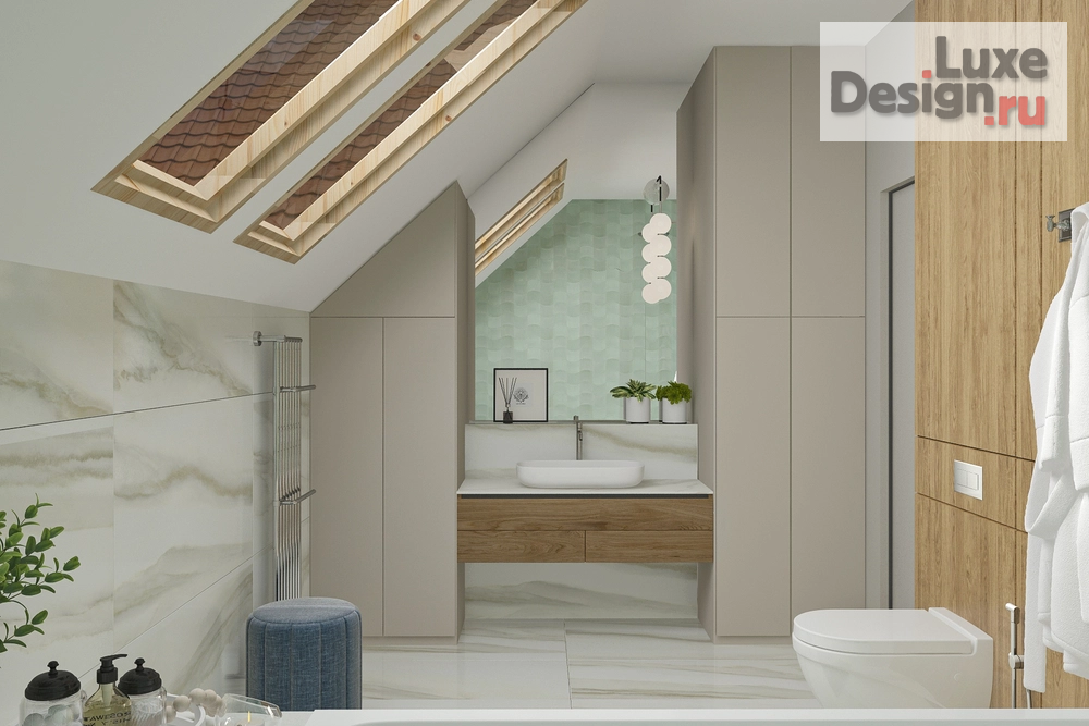 Дизайн интерьера коттеджа "Дом в п.Заостровье. Приватная зона" (фото 9)