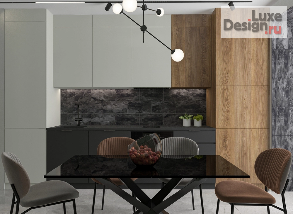 Дизайн интерьера однокомнатной квартиры "Квартира для сдачи в аренду. г. Калининград" (фото 2)