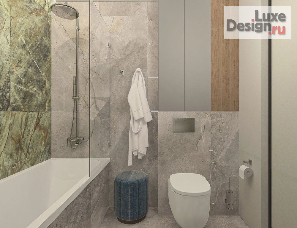 Дизайн интерьера однокомнатной квартиры "Квартира для сдачи в аренду. г. Калининград" (фото 9)