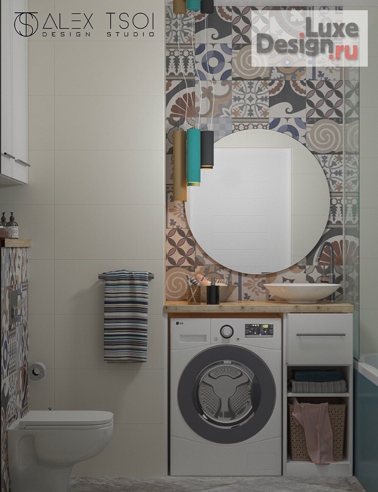 Дизайн интерьера ванной "Ванная комната" (фото 1)