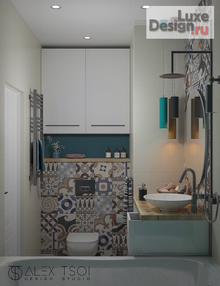 Дизайн интерьера ванной "Ванная комната" (фото 5)