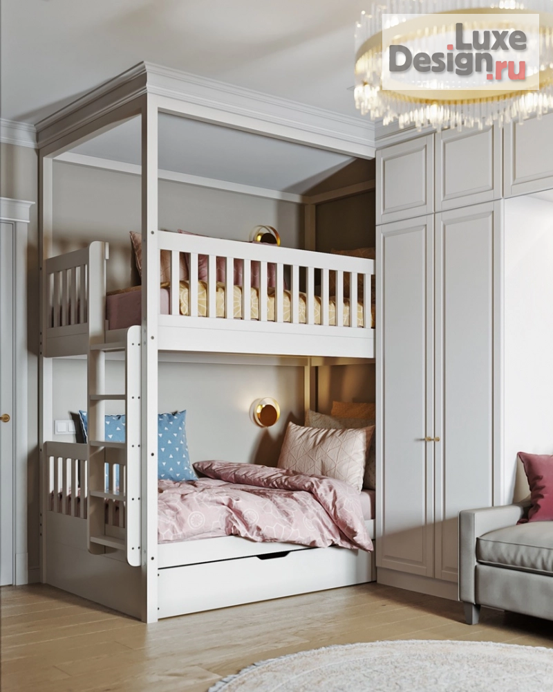 Дизайн интерьера детской "Дизайн детской комнаты в Калининграде" (фото 1)