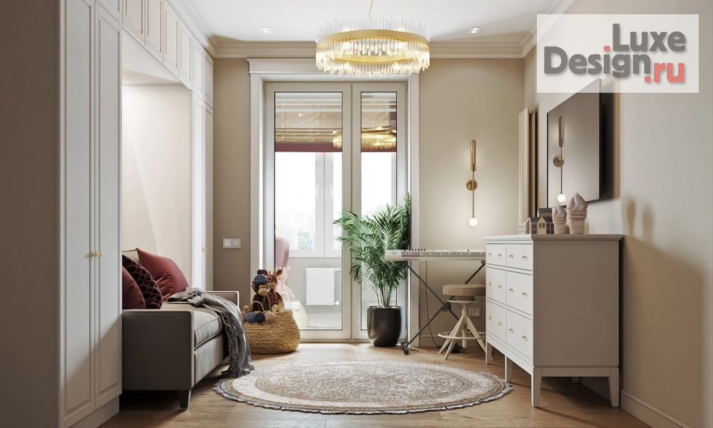 Дизайн интерьера детской "Дизайн детской комнаты в Калининграде" (фото 6)