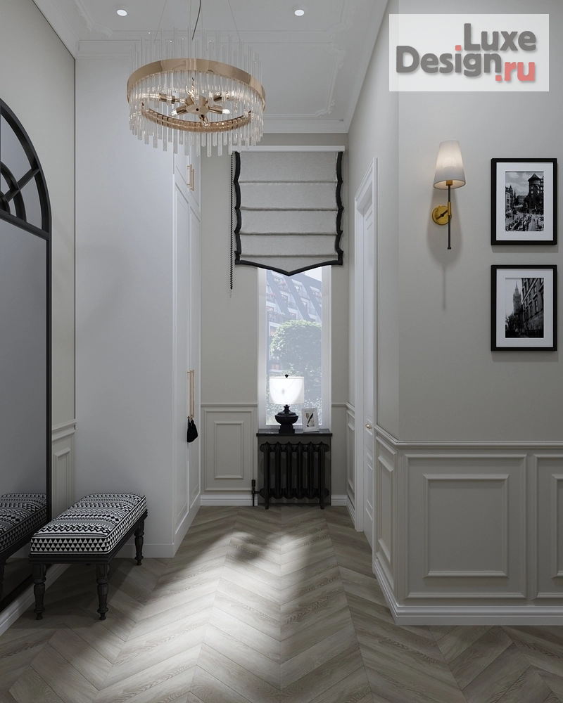 Дизайн интерьера двухкомнатной квартиры "Наследие Кёнигсберга (авторский проект студии дизайна АмарантАрт)" (фото 9)