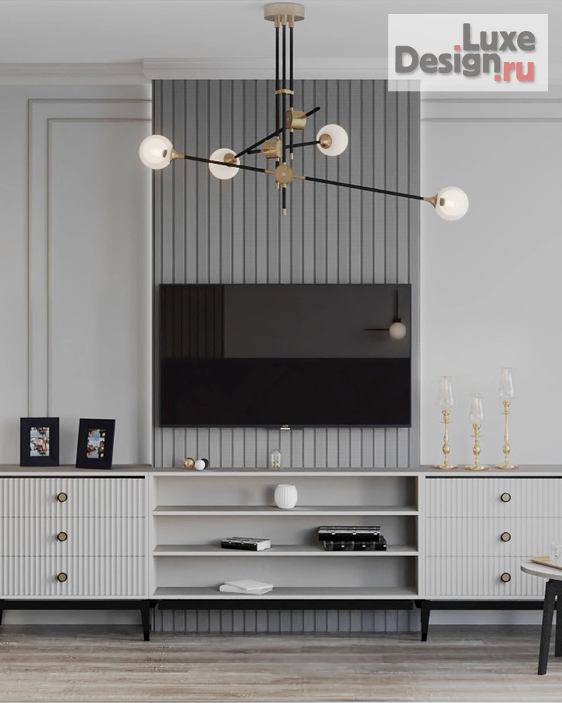 Дизайн интерьера трехкомнатной квартиры "Нюансы серого (авторский проект студии дизайна АмарантАрт)" (фото 11)