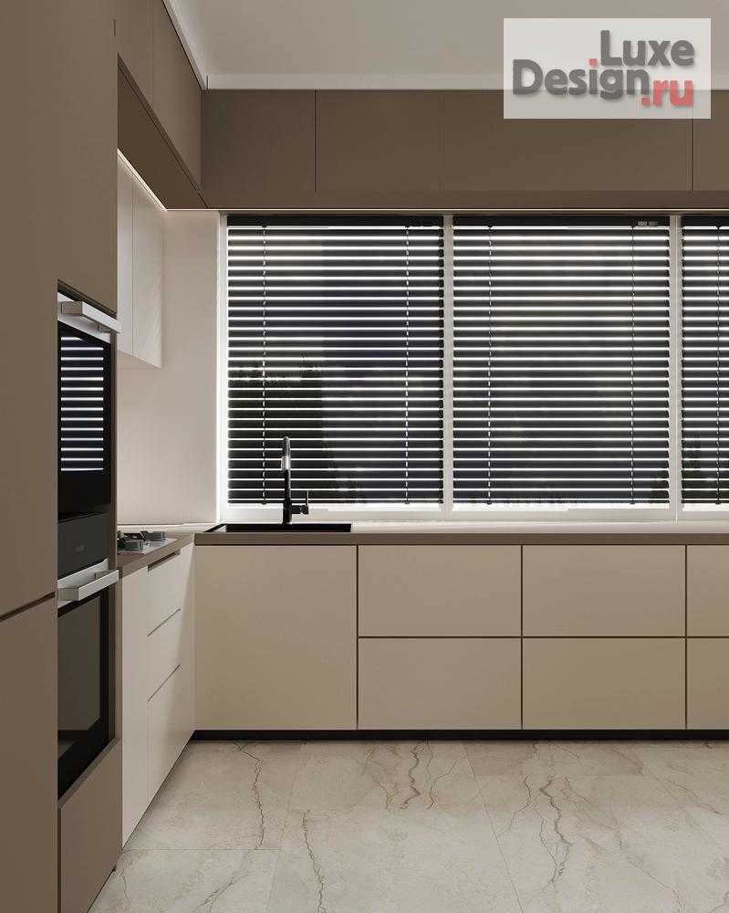 Дизайн интерьера частного дома "Новый Берег (авторский проект студии дизайна АмарантАрт)" (фото 4)