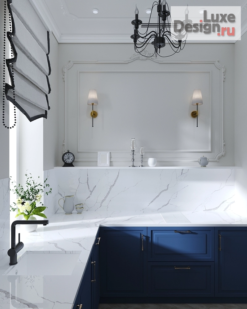 Дизайн интерьера двухкомнатной квартиры "Наследие Кёнигсберга (авторский проект студии дизайна АмарантАрт)" (фото 5)