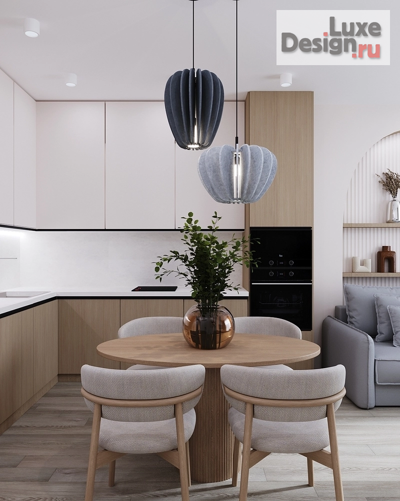 Дизайн интерьера однокомнатной квартиры "Простота без притворства (авторский проект студии дизайна АмарантАрт)" (фото 1)