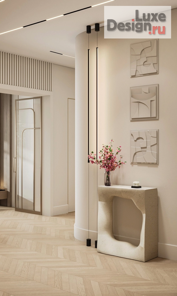 Дизайн интерьера трехкомнатной квартиры "Интерьер трехкомнатной квартиры в Центральном районе города Калининграда" (фото 2)