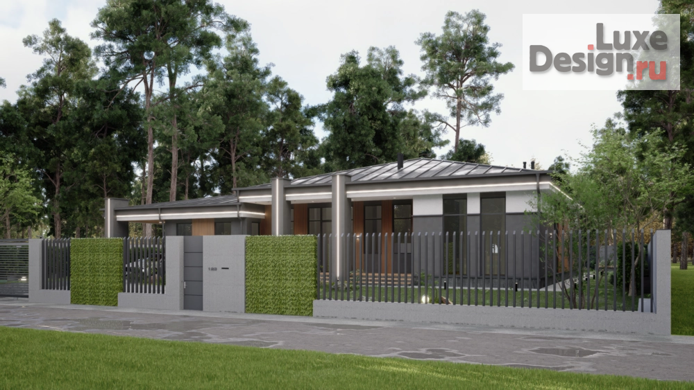 Частная архитектура "Проект индивидуального жилого дома в Янтарном" (фото 1)