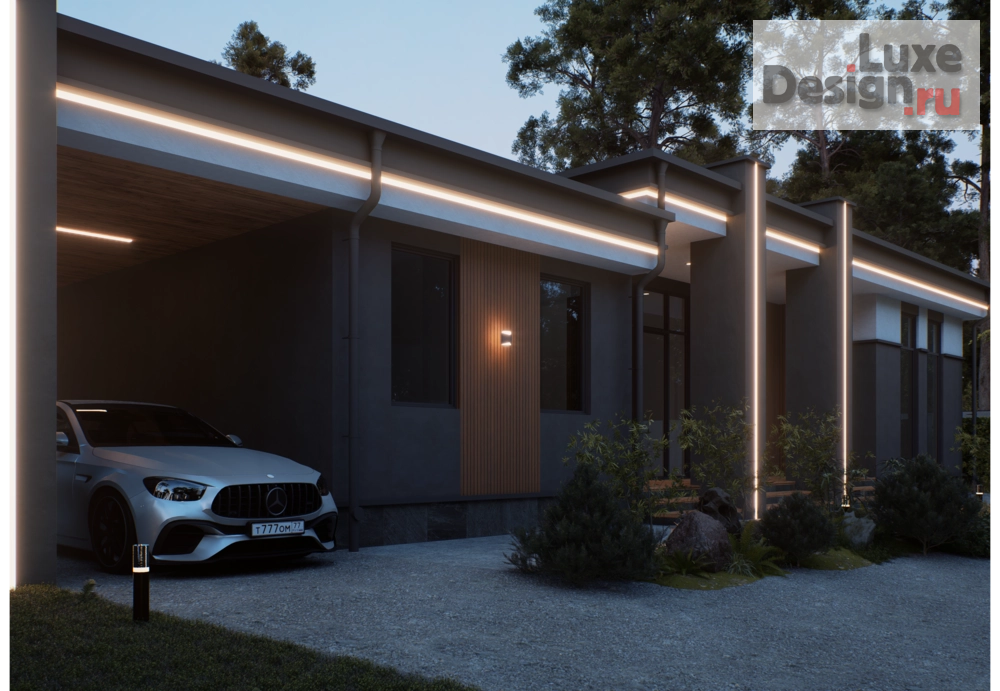 Частная архитектура "Проект индивидуального жилого дома в Янтарном" (фото 7)