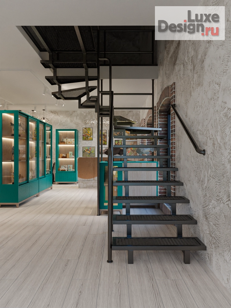 Дизайн интерьера выставки "Интерьерные решения Музея Рыбок в национальном парке Калининградской области, на Куршской косе" (фото 6)