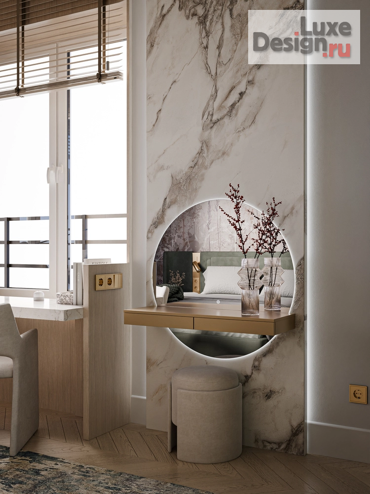 Дизайн интерьера трехкомнатной квартиры "Интерьер трехкомнатной квартиры в Центральном районе города Калининграда" (фото 18)