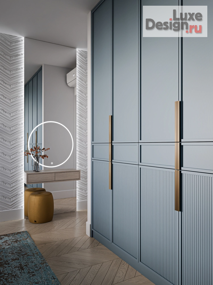 Дизайн интерьера трехкомнатной квартиры "Интерьер трехкомнатной квартиры в Центральном районе города Калининграда" (фото 27)