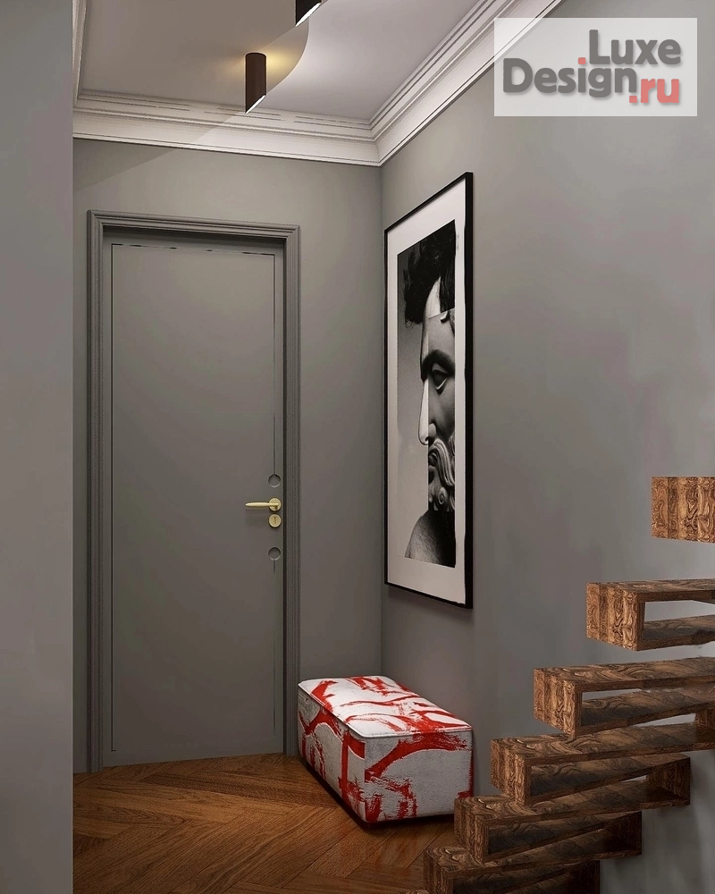 Дизайн интерьера апартаментов "Шикарные апартаменты для творческой персоны" (фото 4)