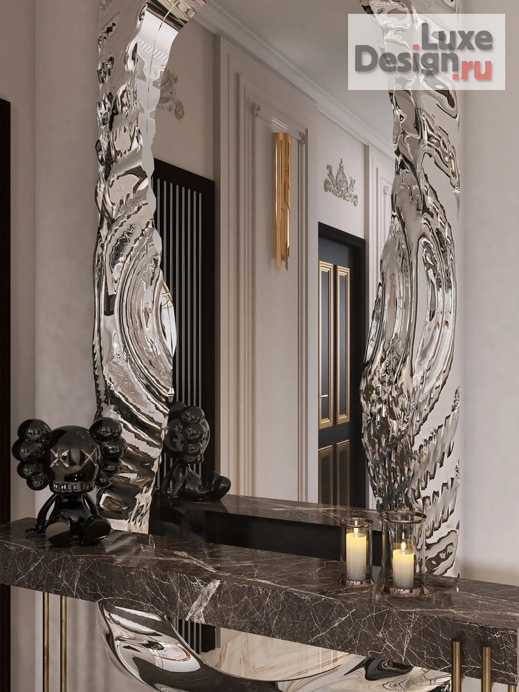 Дизайн интерьера кухни "Современный интерьер с элементами шика" (фото 6)