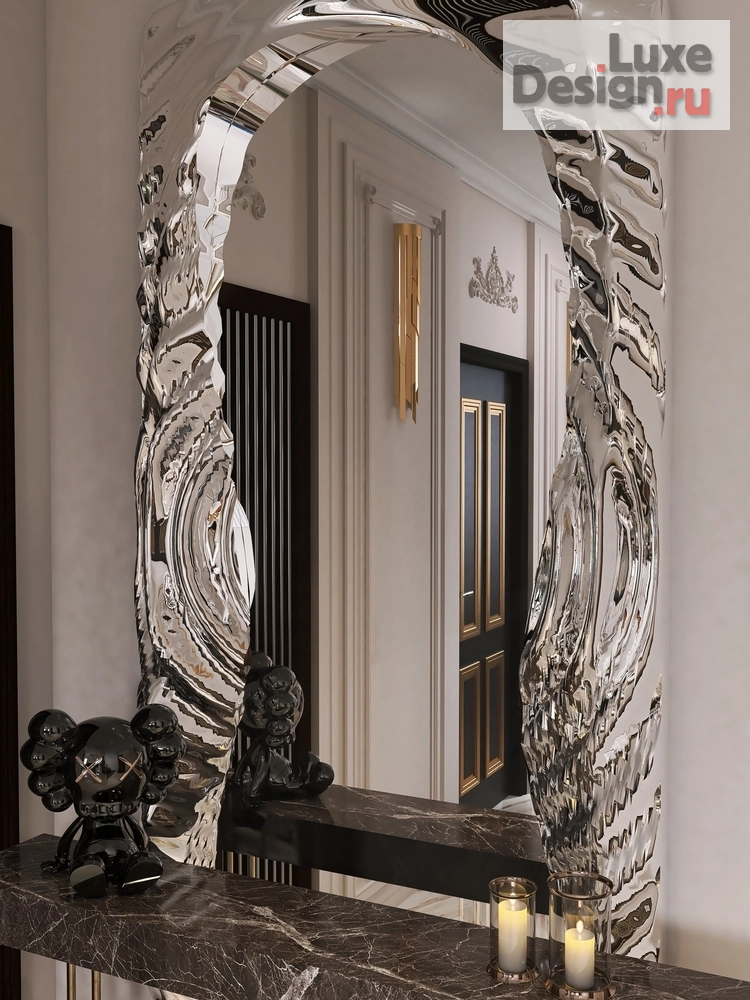 Дизайн интерьера кухни "Современный интерьер с элементами шика" (фото 7)