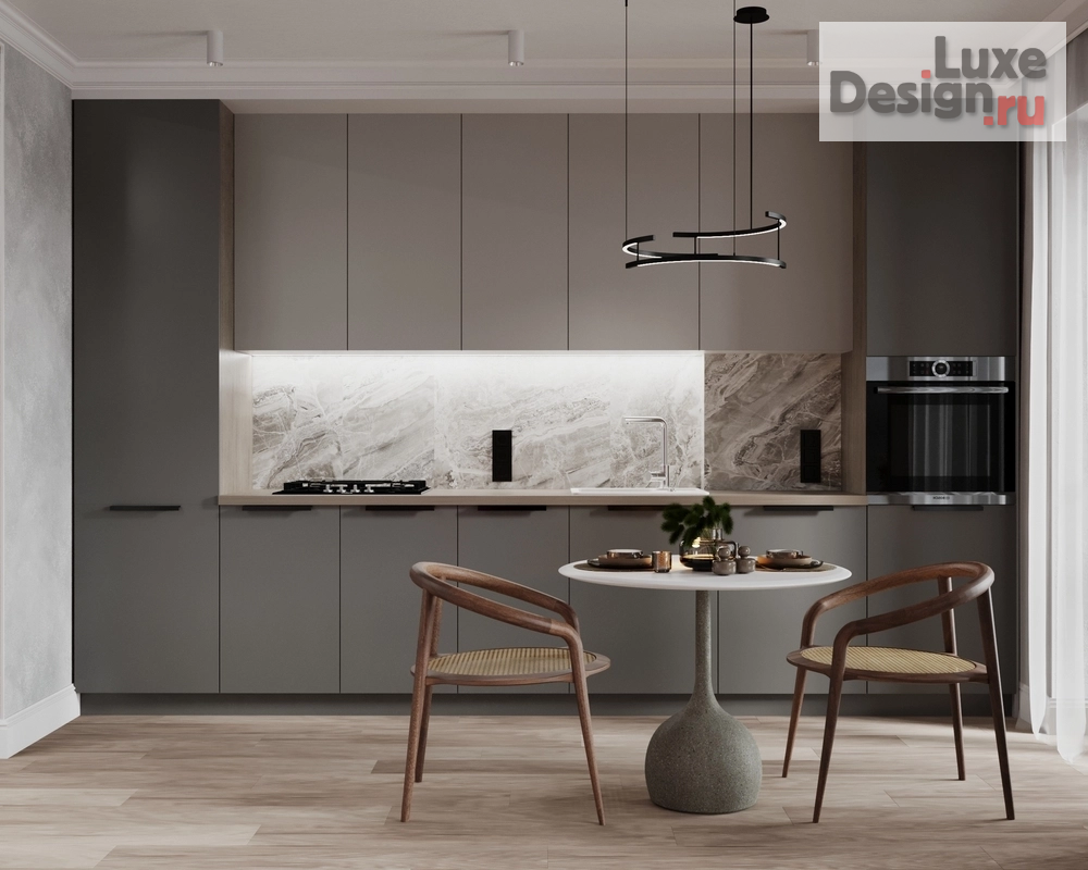 Дизайн интерьера двухкомнатной квартиры "Квартира выходного дня на побережье" (фото 5)