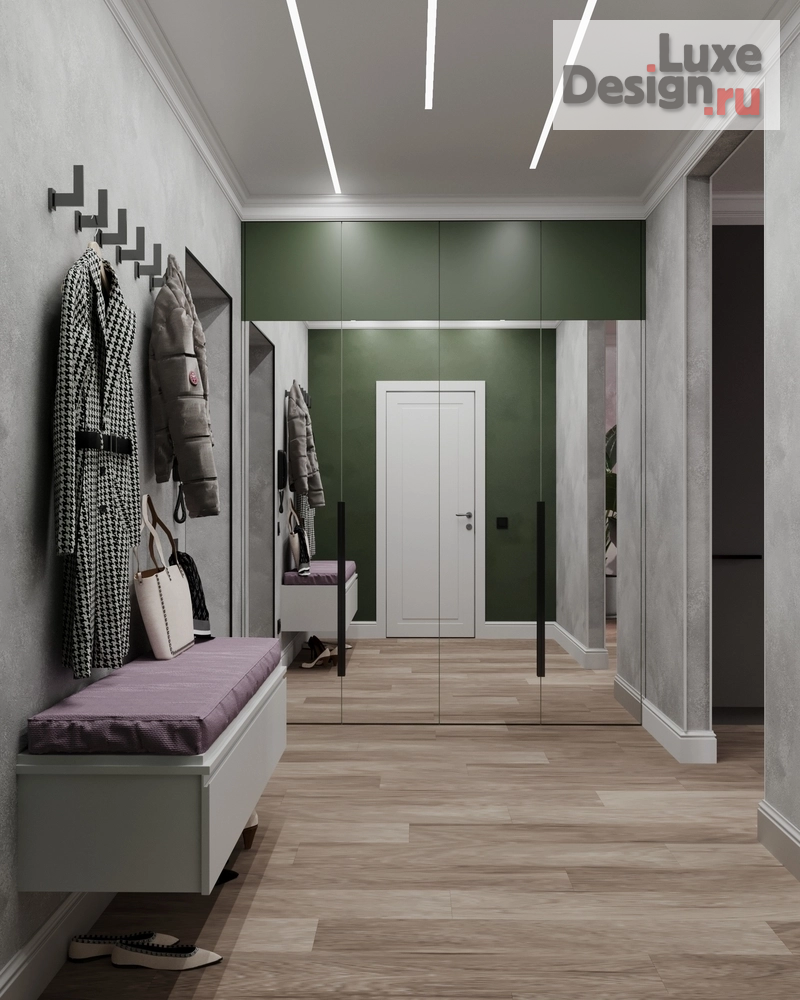 Дизайн интерьера двухкомнатной квартиры "Квартира выходного дня на побережье" (фото 7)