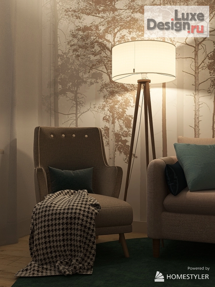 Дизайн интерьера трехкомнатной квартиры "Квартира «на вырост». Или что делать с комнатой, чтобы потом не переделывать?" (фото 2)