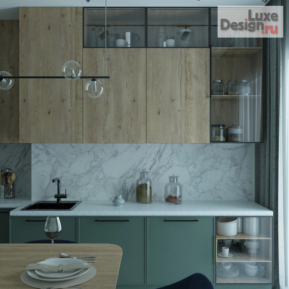 Дизайн интерьера трехкомнатной квартиры "Квартира в г. Зеленоградск" (фото 13)