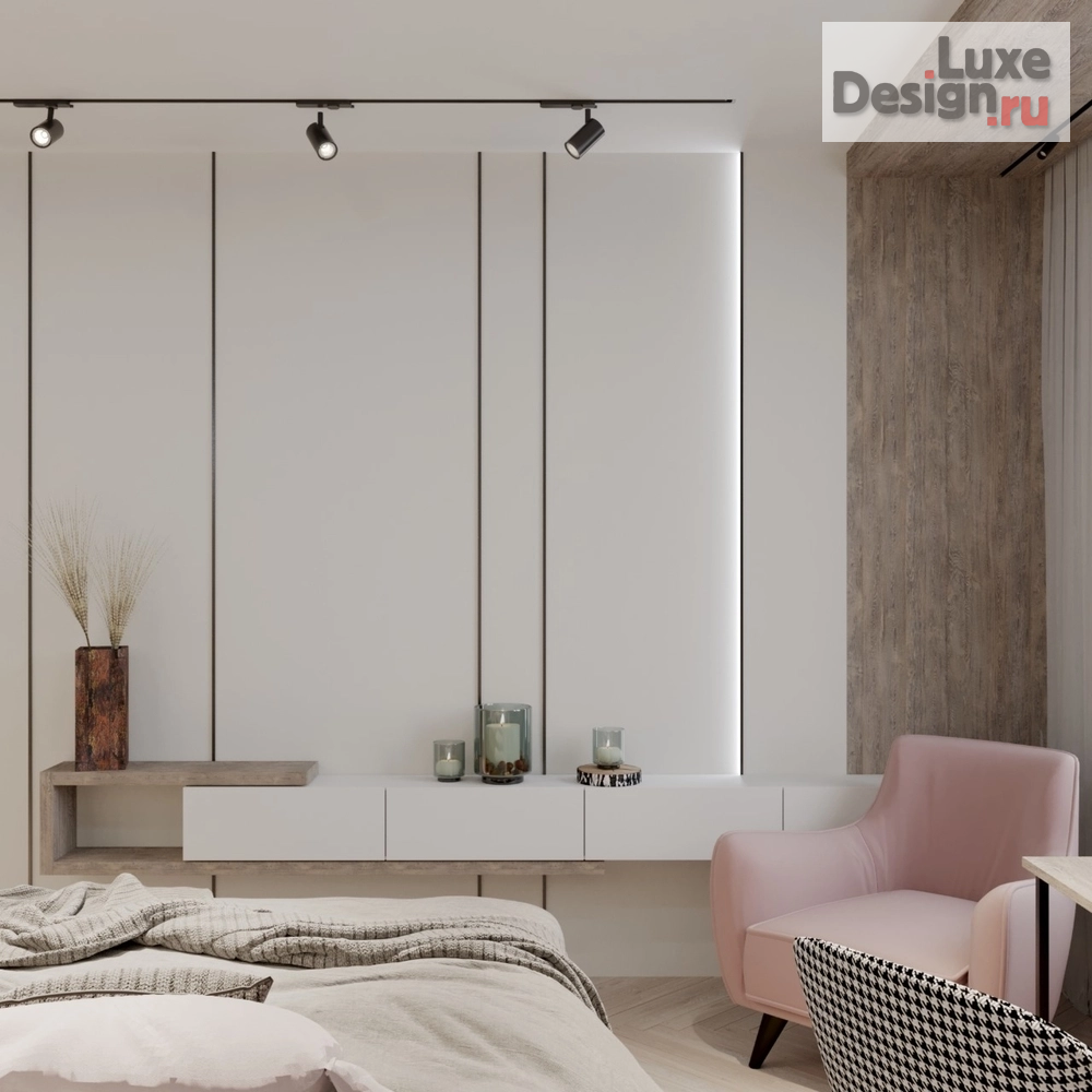 Дизайн интерьера трехкомнатной квартиры "Квартира в г. Зеленоградск" (фото 1)