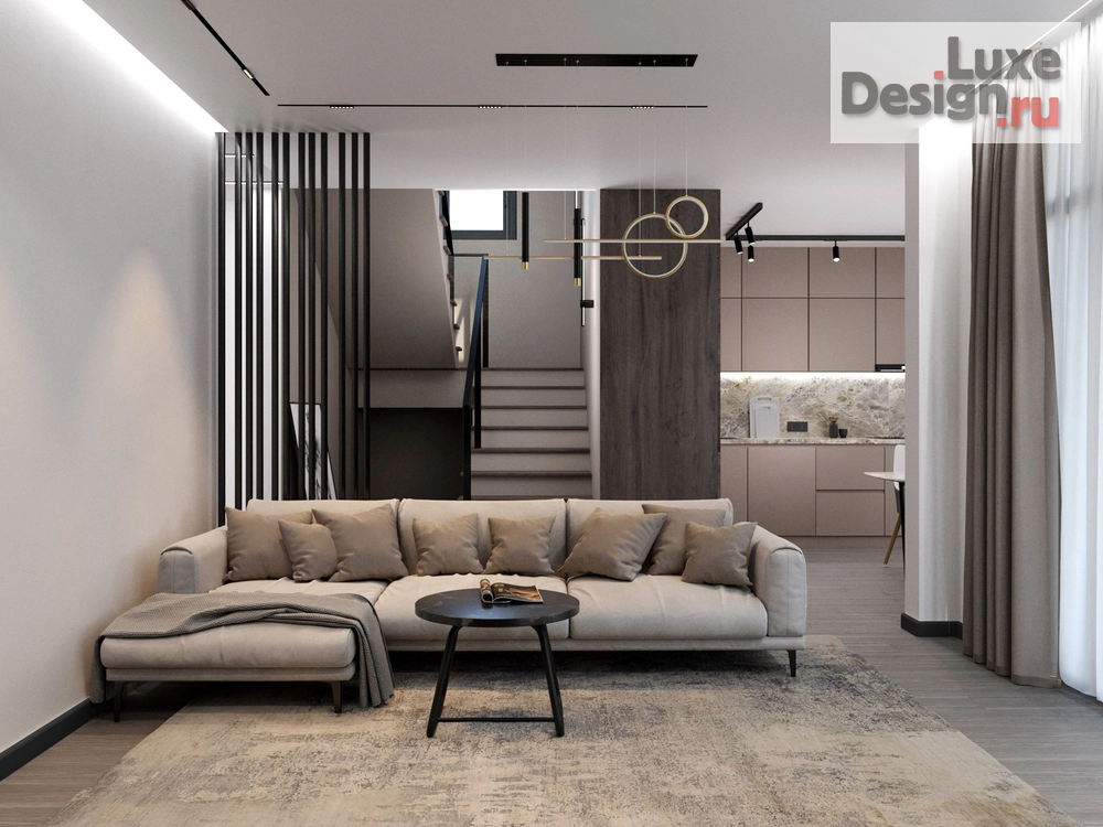 Дизайн интерьера загородного дома "Дом в Сочи" (фото 3)