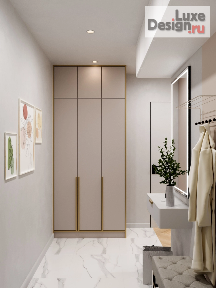 Дизайн интерьера двухкомнатной квартиры "2-х комнатная квартира Саранск" (фото 9)