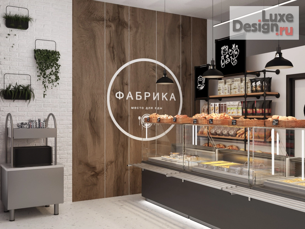 Дизайн интерьера кафе "Кафе "Фабрика"" (фото 1)